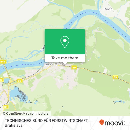 TECHNISCHES BÜRO FÜR FORSTWIRTSCHAFT map