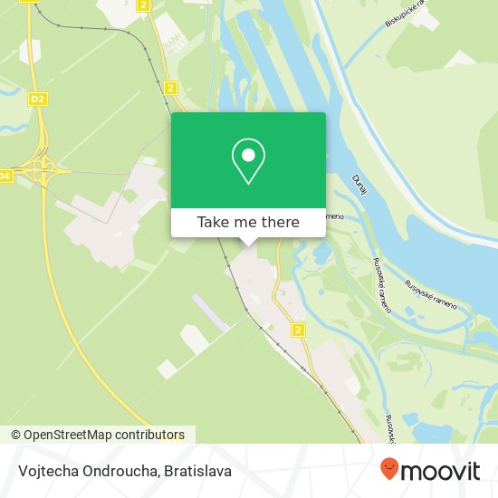 Vojtecha Ondroucha map