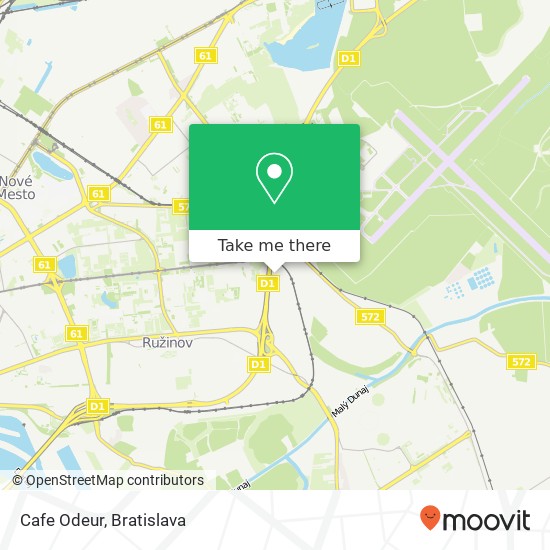 Cafe Odeur map