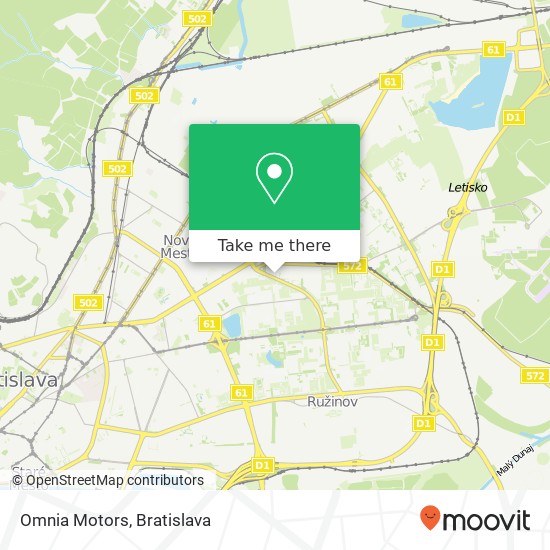 Omnia Motors map