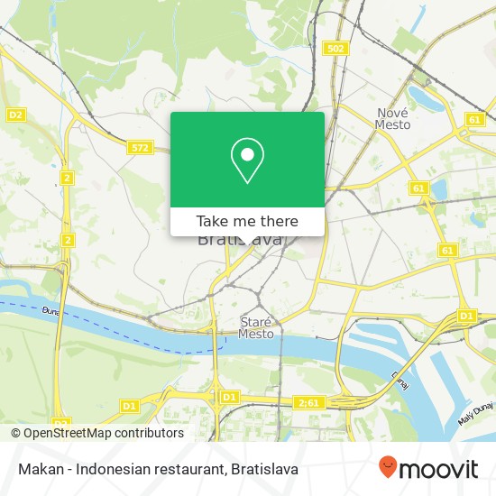 Makan - Indonesian restaurant map