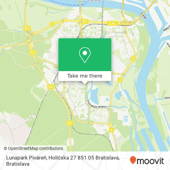 Lunapark Piváreň, Holíčska 27 851 05 Bratislava map