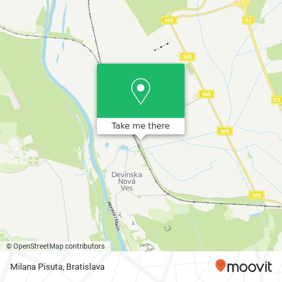Milana Pisuta map
