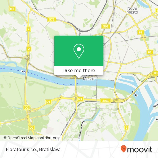 Floratour s.r.o. map