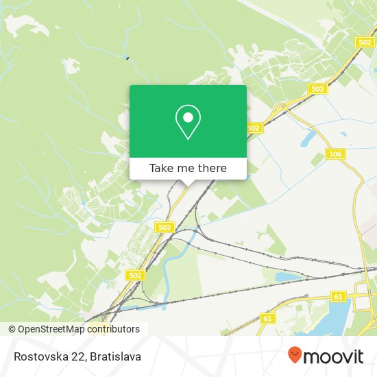 Rostovska 22 map