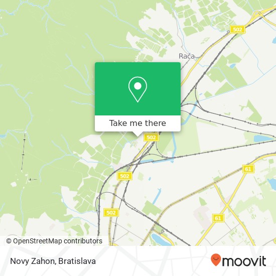 Novy Zahon map