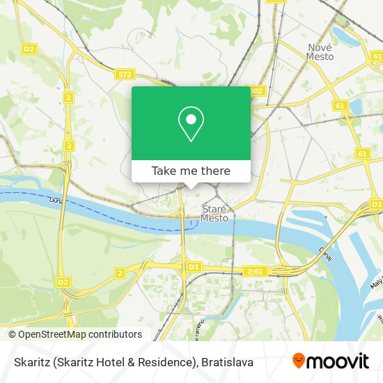 Skaritz (Skaritz Hotel & Residence) map