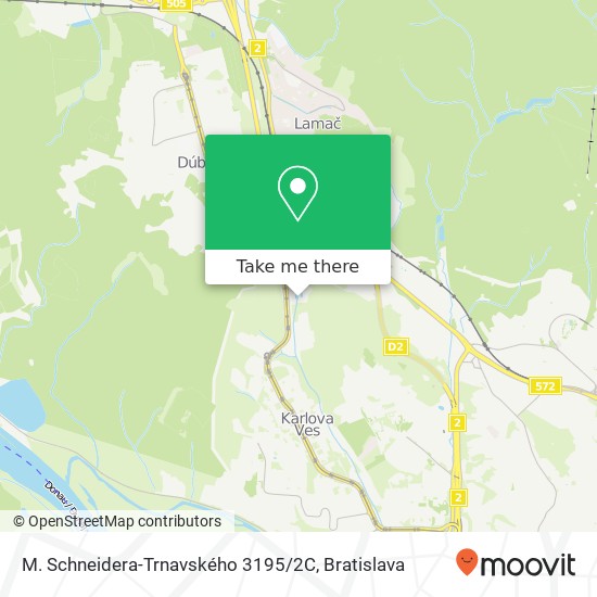 M. Schneidera-Trnavského 3195 / 2C map