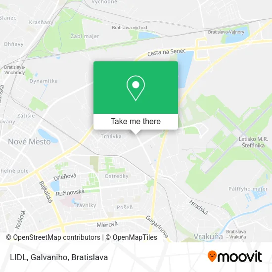 LIDL, Galvaniho map