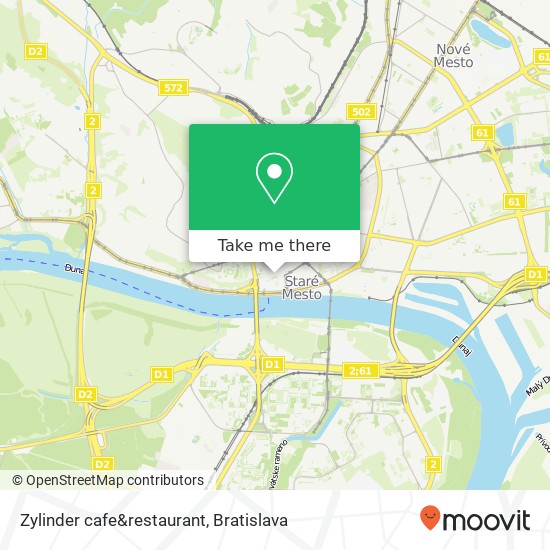 Zylinder cafe&restaurant map