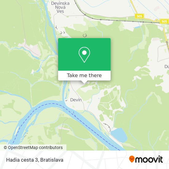 Hadia cesta 3 map