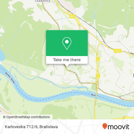 Karloveska 712/6 map