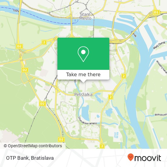 OTP Bank map