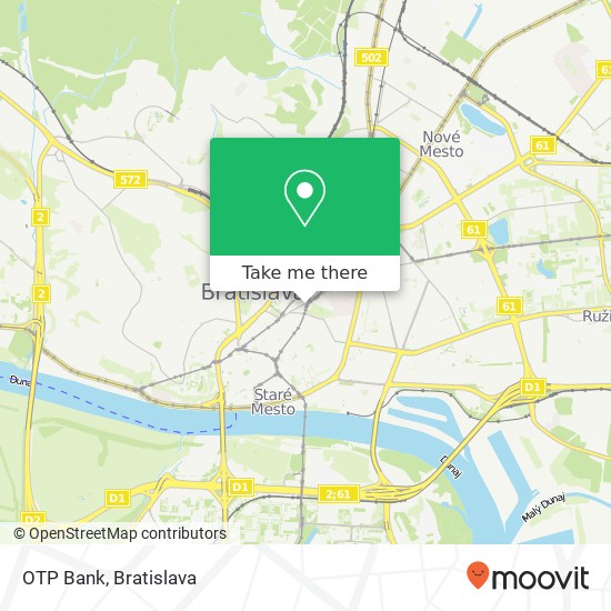 OTP Bank map