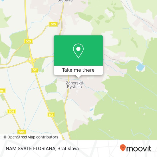 NAM SVATE FLORIANA map