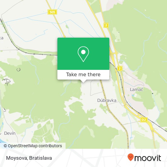 Moysova map