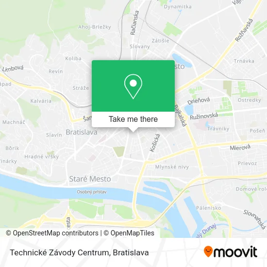 Technické Závody Centrum map