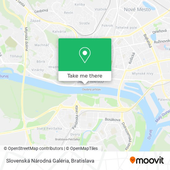 Slovenská Národná Galéria map