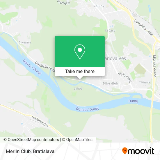 Merlin Club map