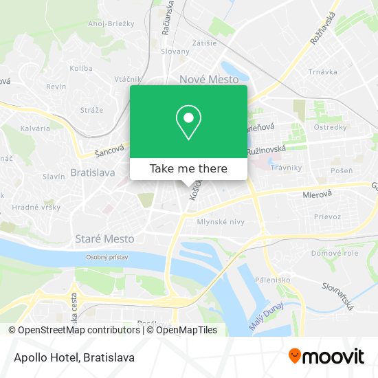 Apollo Hotel map