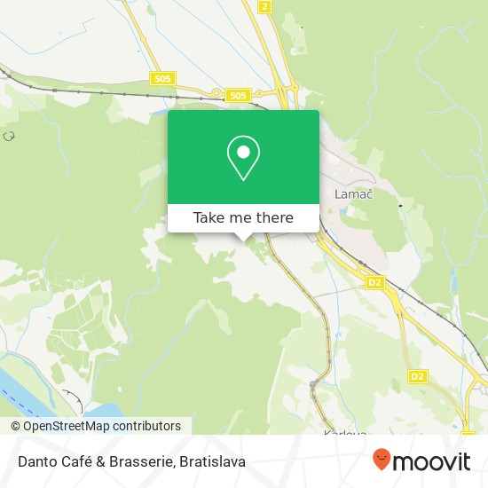 Danto Café & Brasserie map