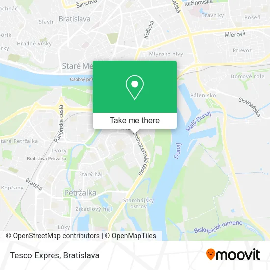 Tesco Expres map