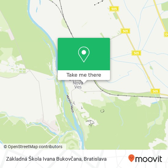 Základná Škola Ivana Bukovčana map