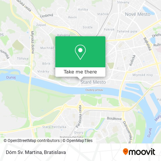 Dóm Sv. Martina map