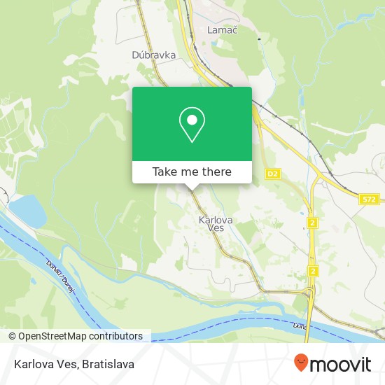 Karlova Ves map