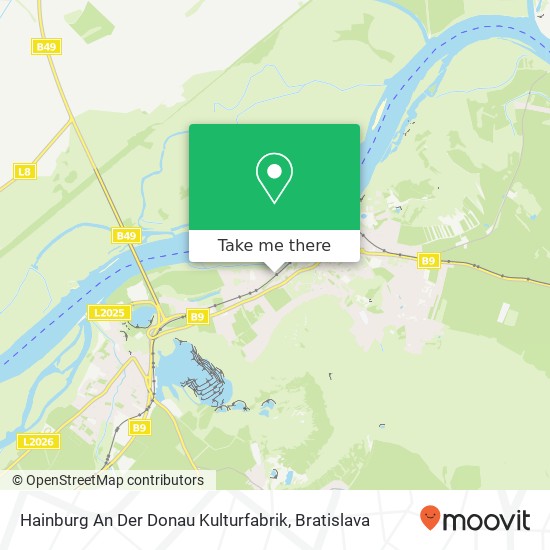 Hainburg An Der Donau Kulturfabrik map