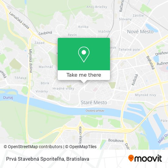 Prvá Stavebná Sporiteľňa map