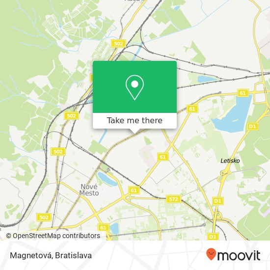 Magnetová map