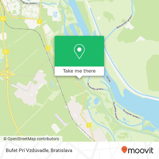 Bufet Pri Vzdúvadle map