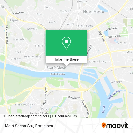 Malá Scéna Stu map