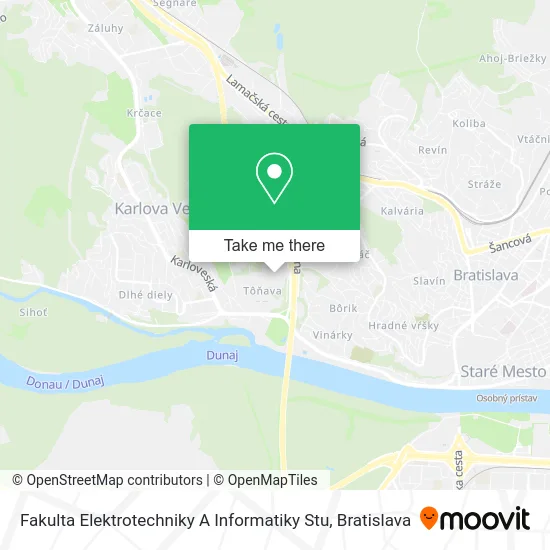 Fakulta Elektrotechniky A Informatiky Stu map