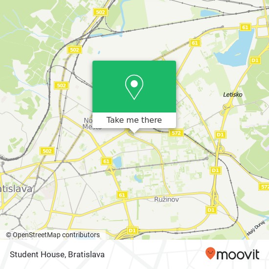 Student House map