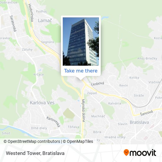 Westend Tower map