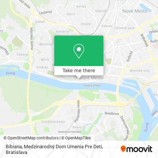 Bibiana, Medzinárodný Dom Umenia Pre Deti map