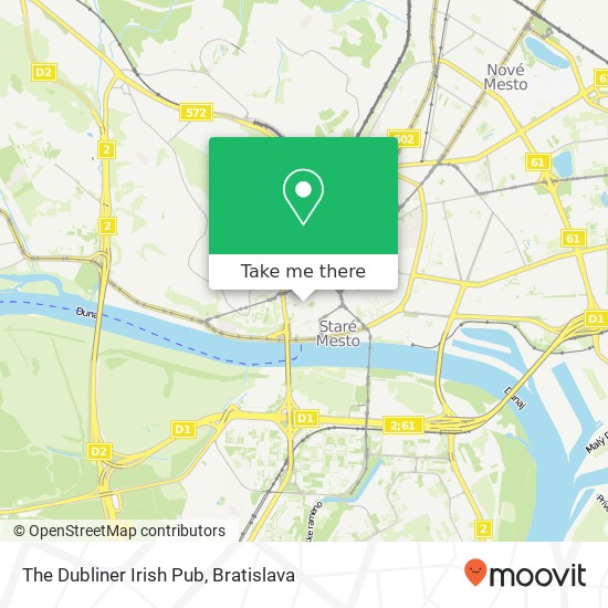 The Dubliner Irish Pub map