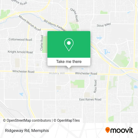 Mapa de Ridgeway Rd