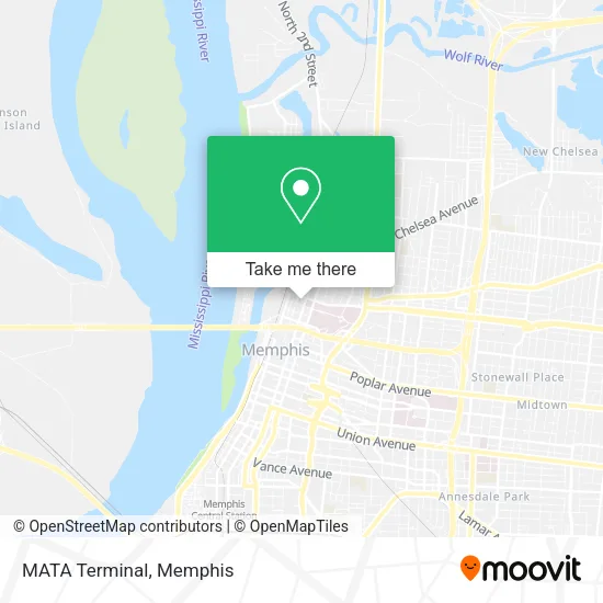 Mapa de MATA Terminal