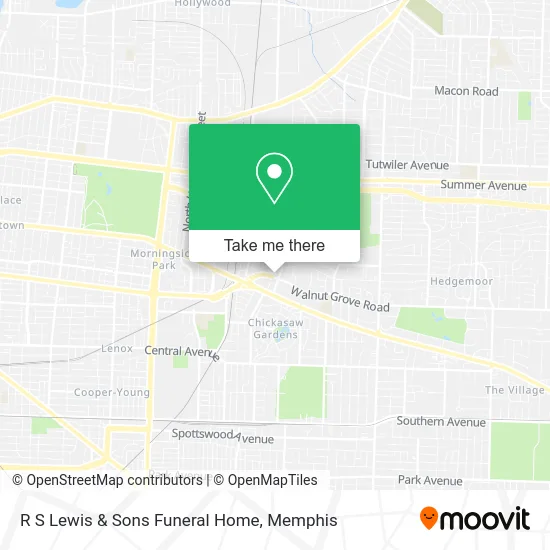 R S Lewis & Sons Funeral Home map