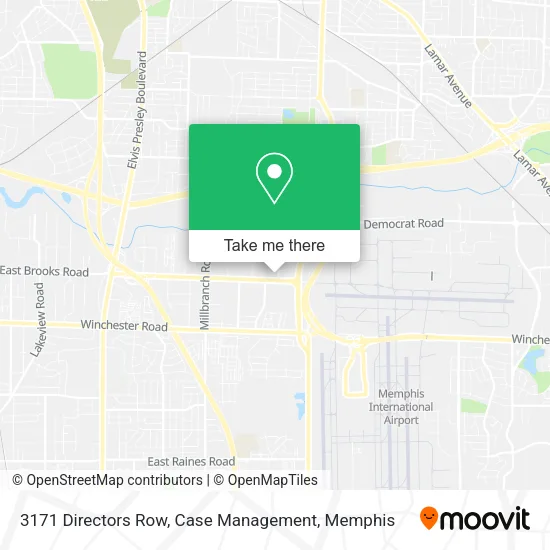 Mapa de 3171 Directors Row, Case Management