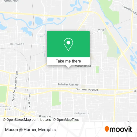 Macon @ Homer map