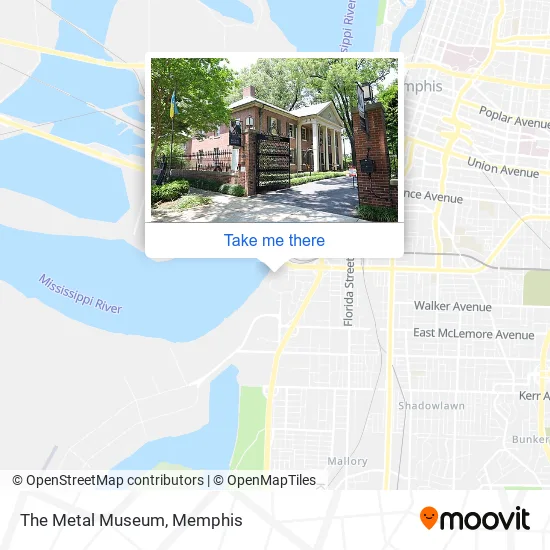 The Metal Museum map