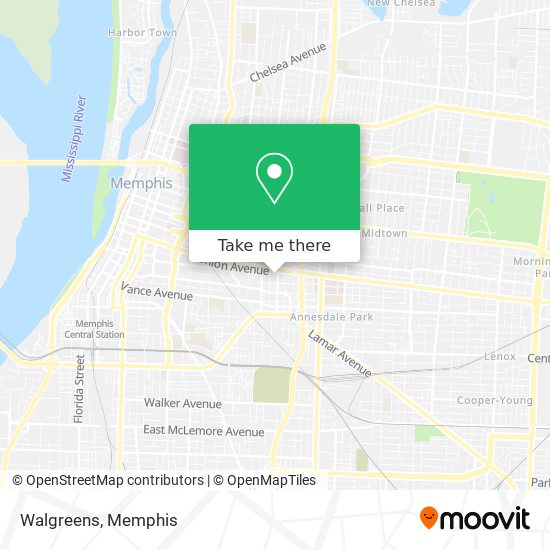 Mapa de Walgreens