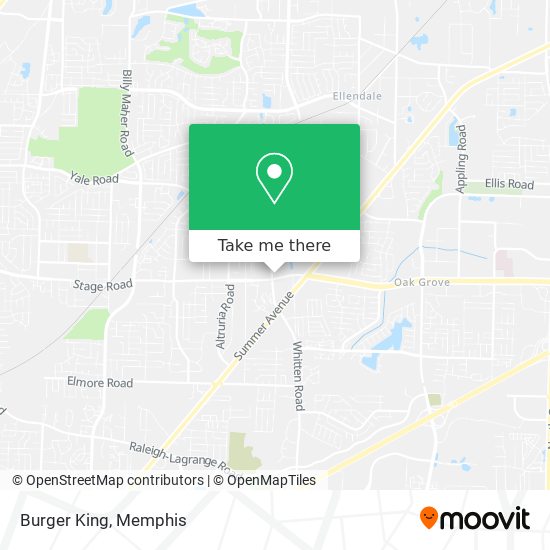 Mapa de Burger King