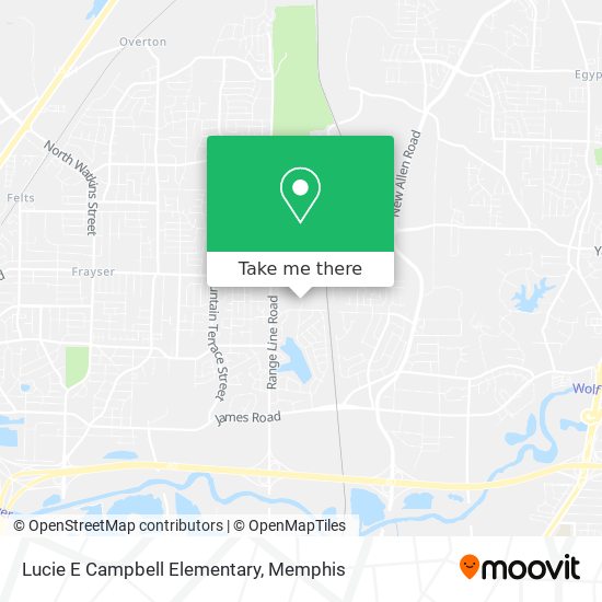Lucie  E Campbell Elementary map