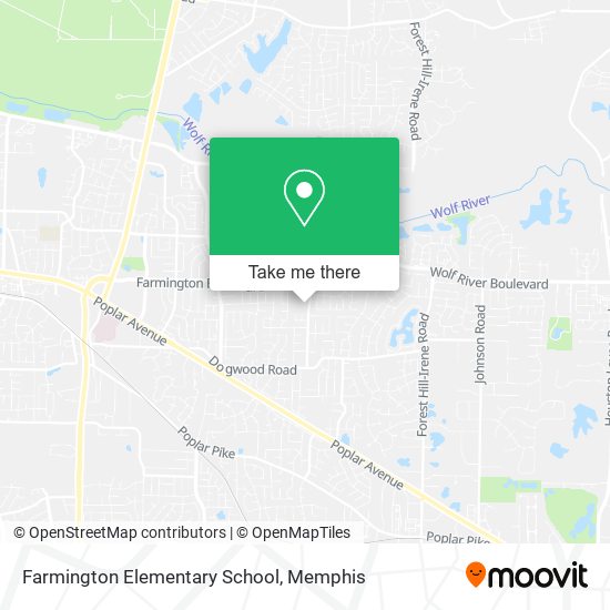 Farmington Elementary School map