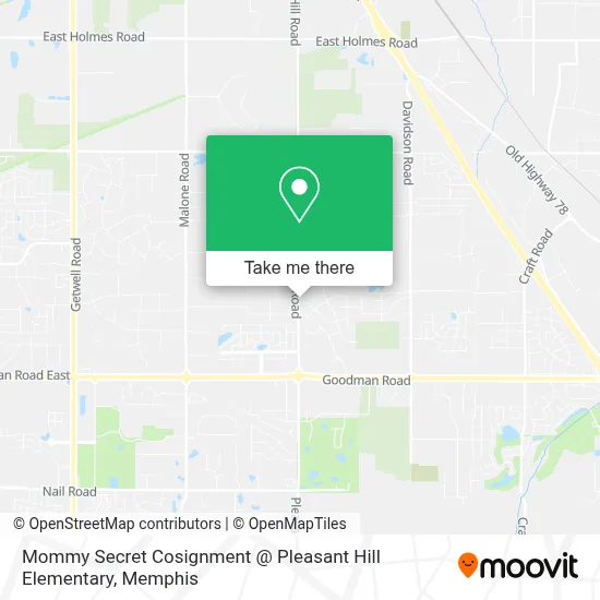 Mommy Secret Cosignment @ Pleasant Hill Elementary map